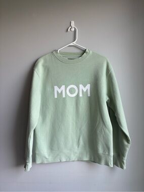 Brunette The Label MOM Sweatshirt - Light Mint